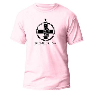 Imagem de Camiseta Algodão Premium Estampa Dtf Faculdade Biomedicina - Pavesi, R