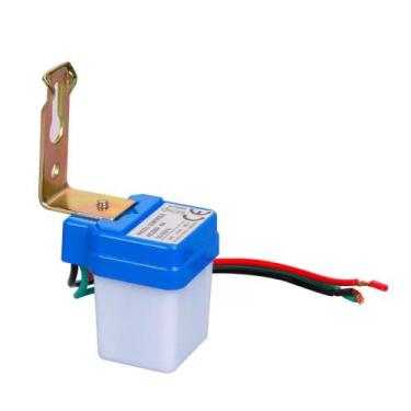 Imagem de Sensor Relé Fotocélula 1200w Noite e Dia Bivolt C/ Fio - Decorlux