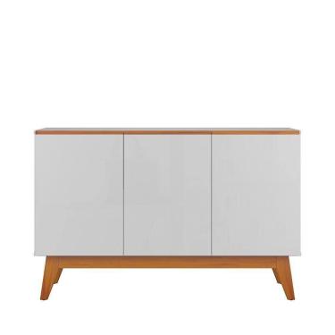 Imagem de Buffet Ares Lux 3 Portas Branco - Tebarrot