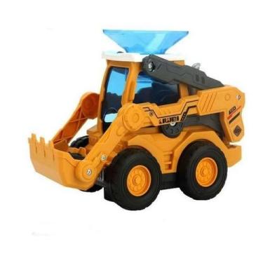 Imagem de Brinquedo Escavadeira Construção Bola Luminosa Com Luz E Som - Toy Kin