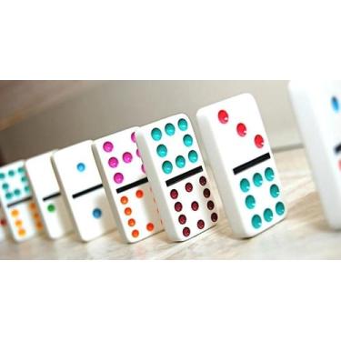 Imagem de Dominó Mexicano 91 Peças - Hoyle Games