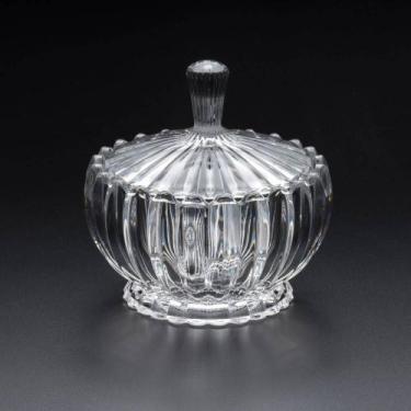 Imagem de Bomboniere Potiche de Cristal Geneva 11 x 11 cm - Wolff, Transparente,