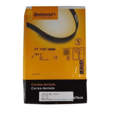 Imagem de Correia Dentada A1 A3 Q3 Fox Gol Golf Jetta Polo Saveiro T-cross Taos Tiguan Up Virtus Voyage Ct1167