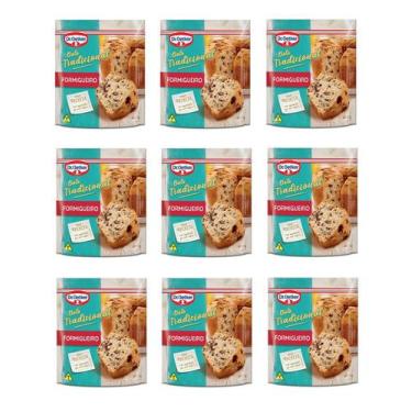 Imagem de Kit c/ 09un Bolo Tradicional de Formigueiro 400g- Dr. Oetker