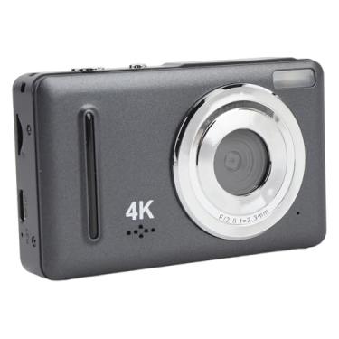 Imagem de Câmera Digital, Câmera de Gravação de Vídeo 4K Ultra HD Com Zoom Digital 18X, Tela de 2,4 Polegadas, Câmera Pequena Compacta de 64MP para Viagens