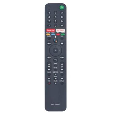 Imagem de Controle remoto de voz de substituição RMF-TX500U, controle remoto adequado para Sony TV XBR-55A8H XBR-65A8H XBR-55A8H/A XBR-65A8H/A XBR-55A8HA XBR-65A8HA XBR-55A9G XBR-65A9G XBR-77A9G XBR-47A9G