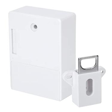 Imagem de Fechadura de Gabinete Inteligente à Prova de Violação para Armário de Sauna, Fechadura de Gaveta Eletrônica de 125 KHz para Segurança Doméstica [Fechadura de Gaveta por Indução,