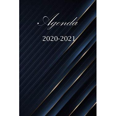 Imagem de Agenda 2020-2021: Planificador semanal 2020 2021 Planner Organizador semanal Agenda semana vista Agendas, Calendario, Planificador mensual - Octubre 2020 - Diciembre 2021, A5, semana en dos páginas.