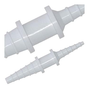 Imagem de Dynalon Adaptador de conector de tubo reto de polipropileno Kartell 227555 para tamanho de tubulação de 1/8-5/40.6 cm a 7/16-5/20.3 cm (caixa com 100)
