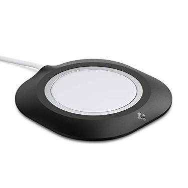 Imagem de Spigen Capa Mag Fit projetada para o novo carregador MagSafe 2024 25 W, compatível com modelos iPhone 16/15/14/13/12, AirPods Pro 2, AirPods 4/3 (carregador não incluído) - Preto (2024/25W)