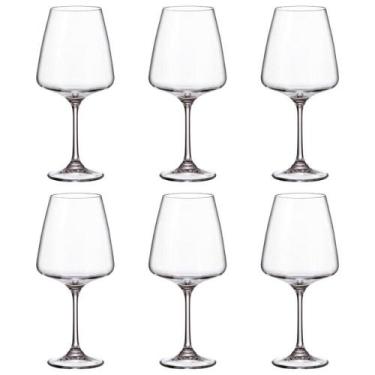 Imagem de Taça De Cristal Bohemia 570Ml Corvus 6 Peças - Bohemia Crystal