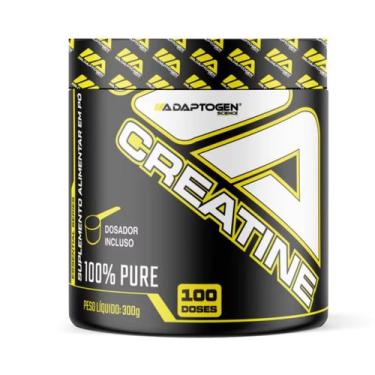 Imagem de Creatina Pura Platinum Series 300g  Adaptogen, Sem Sabor