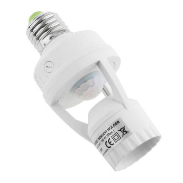 Imagem de Sensor De Presença Com Fotocélula Soquete Lâmpada Bocal E27 - BIVOLT