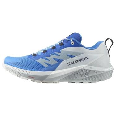 Imagem de Salomon Sense Ride 5 masculino, Azul Ibiza, azul-lápis/branco, 38