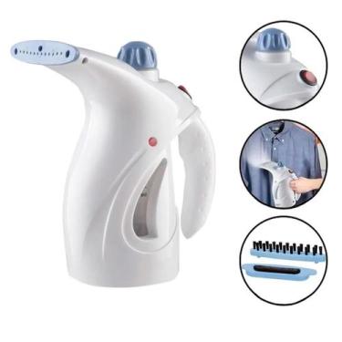 Imagem de Passadeira a Vapor Branco Potente para Edredons e Viagens - 110V