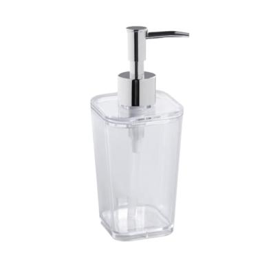 Imagem de Porta Sabonete Liquido Acrílico Pia Banheiro Dispenser Multiuso Lavabo (Transparente)