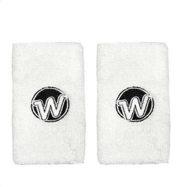 Imagem de Munhequeira Wave Par Unissex Tennis e Beach Tennis, Branco