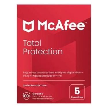 Imagem de McAfee Total Protection | 5 dispositivos | Software de segurança que inclui Antivírus, VPN Segura, gerenciador de senhas, monitoramento de identidade | 2 anos de Assinatura |Cartão-chave