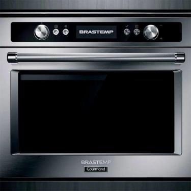 Imagem de Micro-ondas Brastemp Gourmand 40 Litros Inox 220v