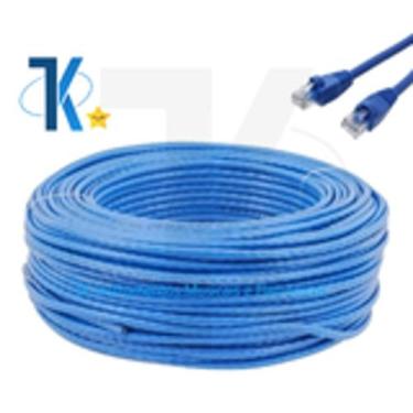 Imagem de Cabo de rede Internet 17mts azul - Infinity / Ultra + Nota Fiscal - In