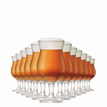 Imagem de Ruvolo, Jogo de Taça para Cerveja Panama, Taça de Vidro 12 pcs, 400ml