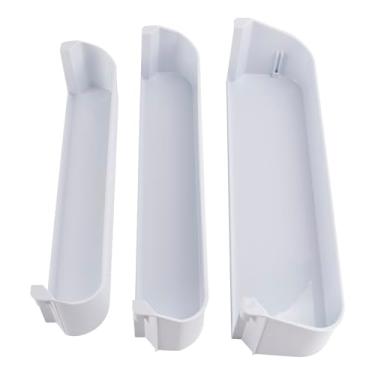 Imagem de Frezon 29325760166 Kit de prateleira de porta de geladeira de substituição adequado para geladeira Dometic Freezer/prateleira de porta de plástico superior/inferior