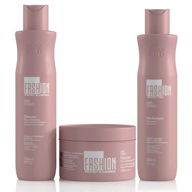 Imagem de Combo Manutenção Completa Pós Progressiva Fashion Gold 300ml/250g