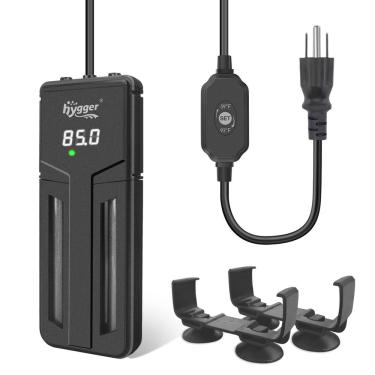 Imagem de Aquecedor de aquário hygger 500W/800W/1200W Tanque de peixes submersível