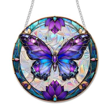 Imagem de Apanhadores de sol, janela interna, apanhador de sol de acrílico arco-íris, decoração para pendurar na janela, para sala de estar, quarto, verão, casa, varanda, ornamentos, decoração