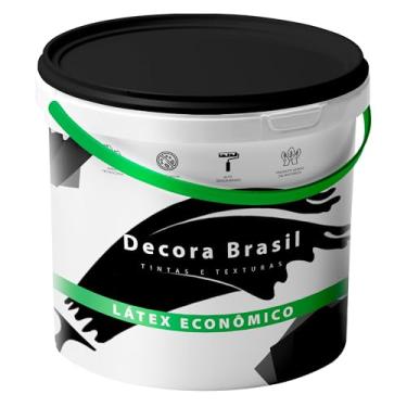 Imagem de Tinta Látex Econômica Acrílica Base Água Para Parede Fosca (Branco Gelo, 3.6L)
