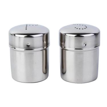 Imagem de Porta Tempero em Aço Inox com 2 Peças - A/CASA - ACASA