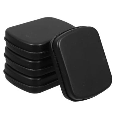 Imagem de MAGICLULU Organizador Portátil De Metal: 4 Caixas De Lata Pequenas De Metal Com Dobradiças Mini Latas Retangulares Vazias Para Armazenamento Com Tampa Para Doces E Artesanato Ideal