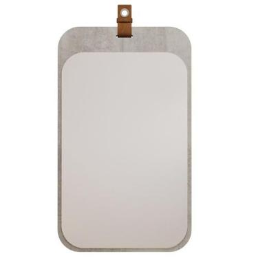 Imagem de Espelheira Para Banheiro Monet 48 Cm Mdf Cimento - MGM