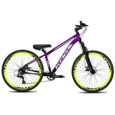 Imagem de Bicicleta Aro 29 KOG 1X7 Tipo Freeride Viking Hupi Gios, Preto degrade