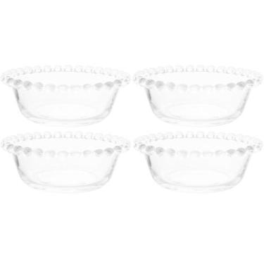 Imagem de Kit 4 Tigelas para Sobremesa Wolff Pearl 180ml Bowls Vidro Servir Frut