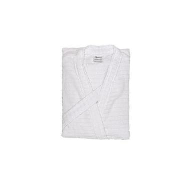 Imagem de Roupão Atoalhado Infantil Briza Branco (4012) Tamanho 8