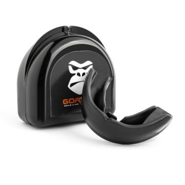 Imagem de Protetor Bucal Boxe Profissional Com Capinha - Protetor Bucal Luta - Gorilla Cor: Preto