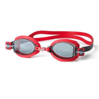 Imagem de Óculos de Natação Vortex 2.0, Hammerhead, Adulto Unissex, Fumê/Vermelho-Cinza Escuro