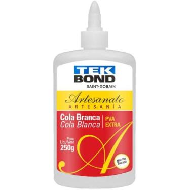 Imagem de Cola para Artesanato Branca PVA EXTRA 250G - Tekbond