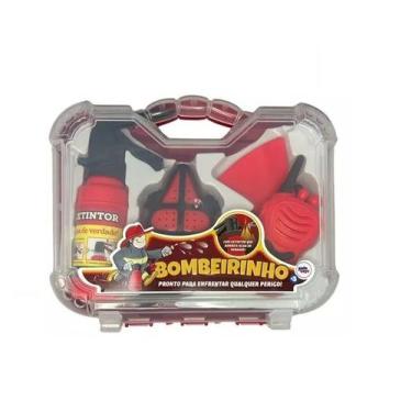 Imagem de Maleta Infantil Bombeirinho Com 4 Peças - PakiToys