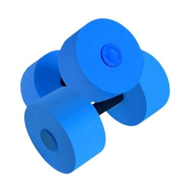 Imagem de menolana Halteres para exercícios aquáticos Halteres de EVA para piscina Resistência Fitness Fortalecimento da parte superior do corpo Esportes aquáticos, Azul