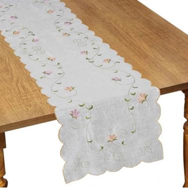 Imagem de Kit Com 2 Caminho De Mesa Colorido 38X87Cm Rafimex