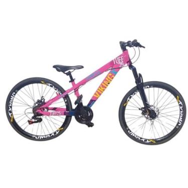Imagem de Bicicleta Vikingx Tuff 25 Aluminio 24v Freio Hidraulico Suspensão Dian