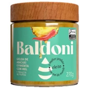 Imagem de Geleia Abacaxi com Pimenta Pote 270g - Baldoni