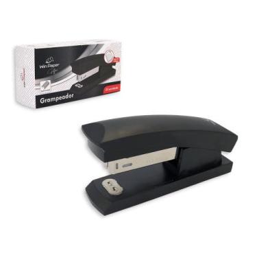 Imagem de Grampeador de Mesa para 20 Folhas, Grampos 26/6 e 24/6, 10,6 cm, Aço e Plástico ABS