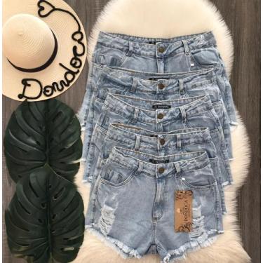 Imagem de Short Jeans Destroyd desf. Tam 36 ao 44 - Dondoca 