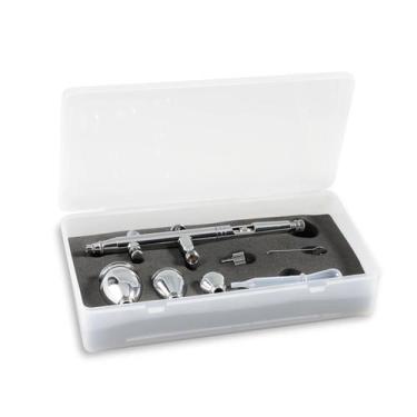 Imagem de Conjunto De Aerógrafo De Dupla Ação, Kit Profissional, 2/5/13cc, Copo 