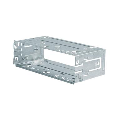 Imagem de Cinta Metalica Permak Para Auto Radio Pioneer Nova 2007 Prata 130/h1