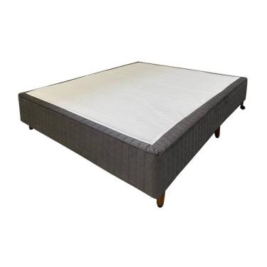 Imagem de Base Para Cama Box Casal New Tecnopedic 138x188 Castor Cinza