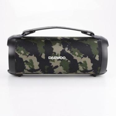Imagem de Caixa Som Sem Fio Bluetooth Daewoo Soundbox Dw1191 Camuflada